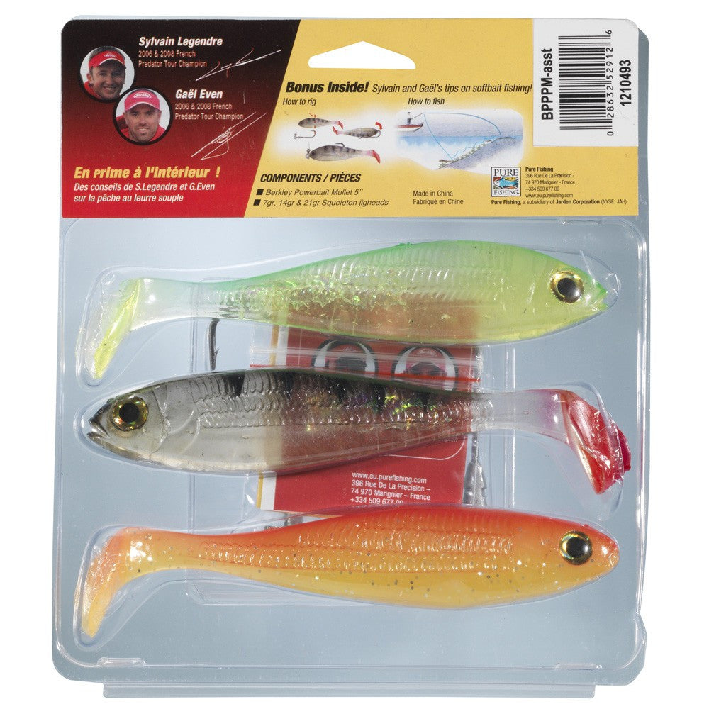 Kit Berkley Powerbait Perch Ripple Pro Pack