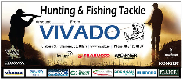 Father's Day Fishing Tackle Gift Vouchers