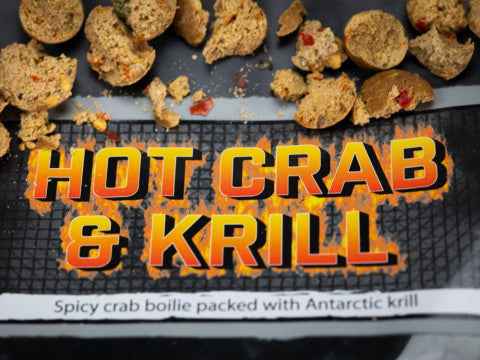 Dynamite Baits Hot Crab & Krill Boilies (1.8kg)
