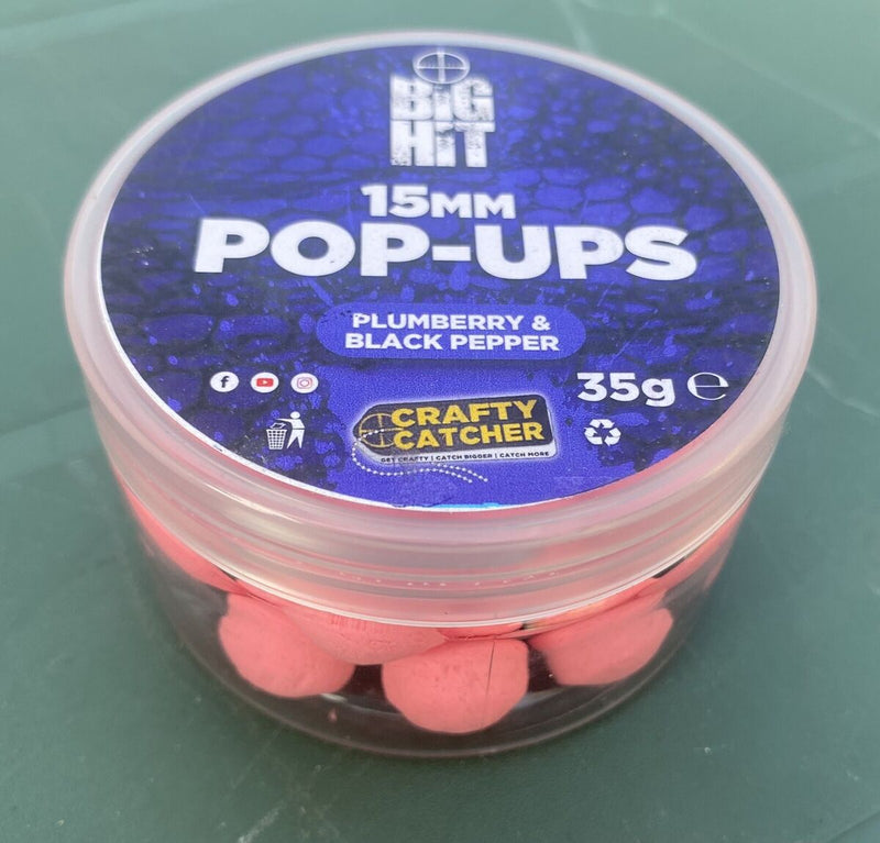 Crafty Catcher Big Hit Pop Ups 35g 15mm