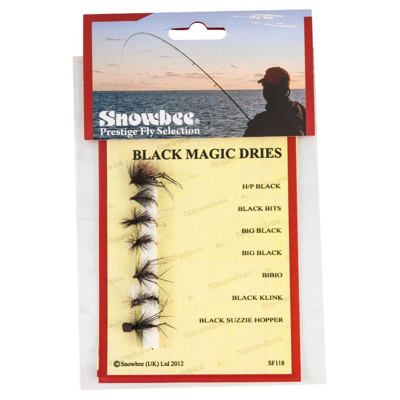 Snowbee Montanas Black Magic Dries Selection