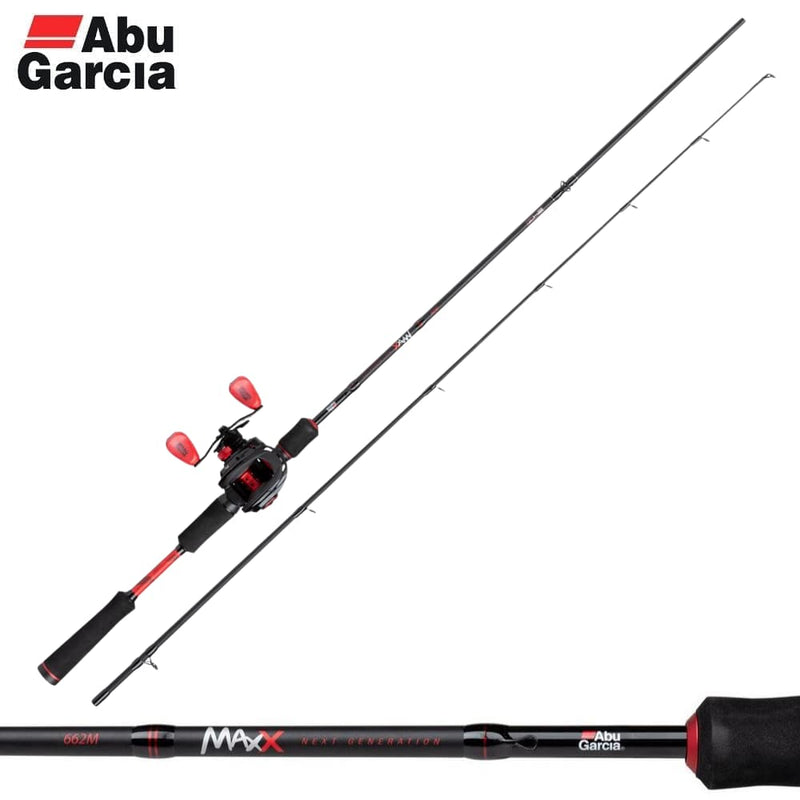 ABU GARCIA Low Profile Lefthanded Baitcasting Combo MAX X 662M 10-40G, Order Online in Ireland