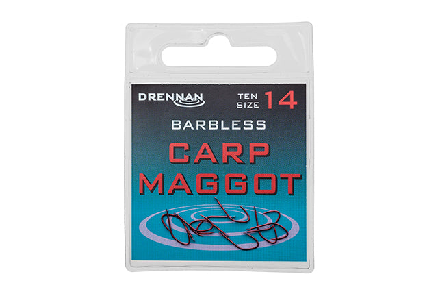 Drennan Barbless Carp Maggot spade end - VIVADO